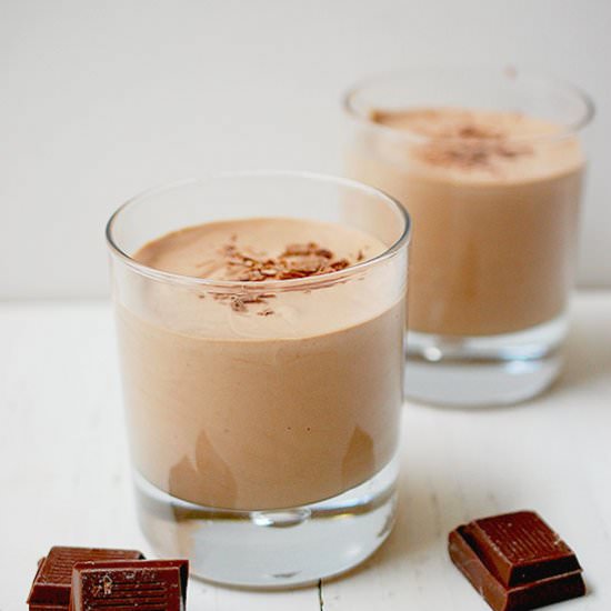 Eggless chocolate mousse - Recipe photo by evabakes