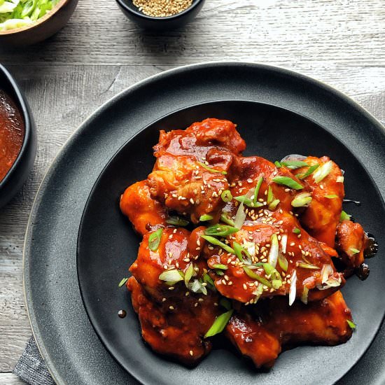 Instant Pot Gochujang Chicken - Recipe photo by thesubversivetable