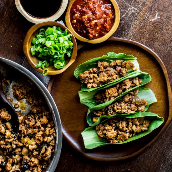 Gochujang Bok Choy Wraps - Recipe photo by apleasantlittlekitchen