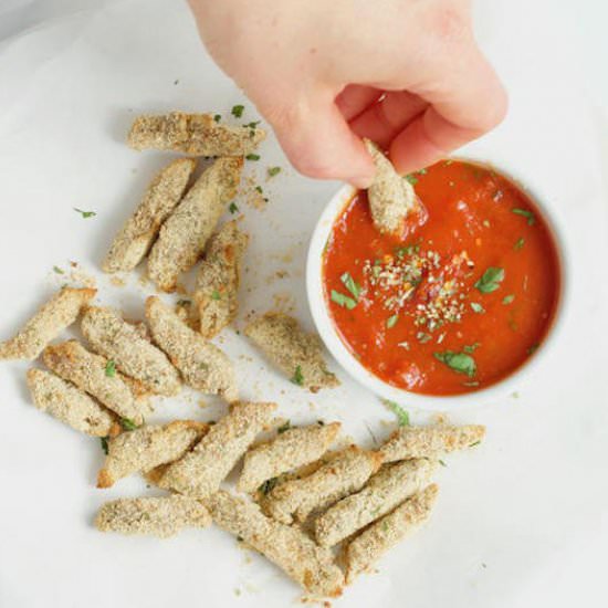 Baked Pasta Fries - Recipe photo by sinfulnutrition