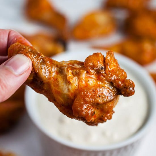 How to Make Buffalo Wings - Recipe photo by SundaySupper