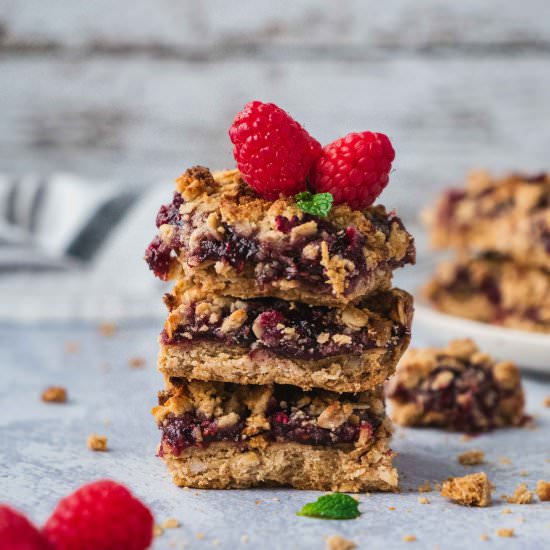 Peanut Butter Oatmeal Bars - Recipe photo by Shuangys Kitchensink