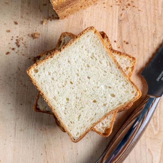 Sourdough Sandwich Bread - Recipe photo by the perfect loaf