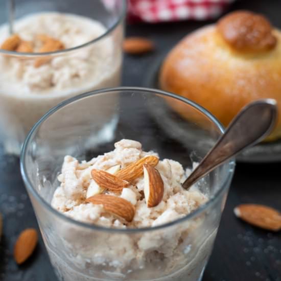 Sicilian Almond Granita - Recipe photo by foodandjourneys