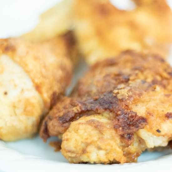 Easy Southern Fried Chicken - Recipe photo by The Buttered Home