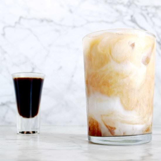 Healthy Iced Coffee - Recipe photo by amysavagenutrition