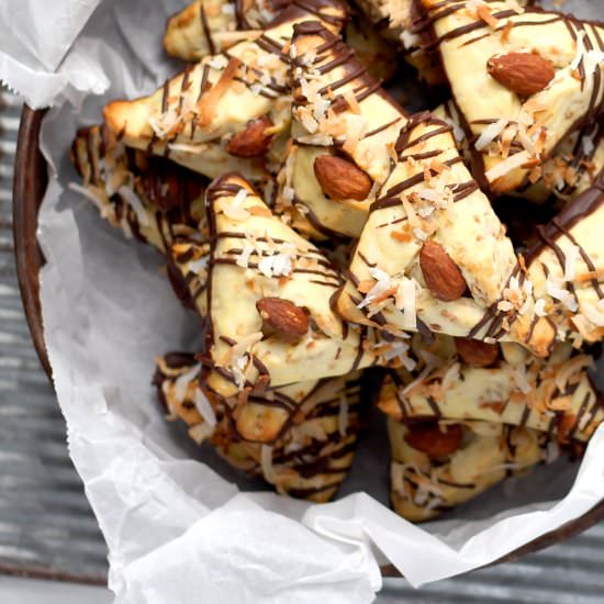 Almond Joy Hamantaschen - Recipe photo by sheri silver