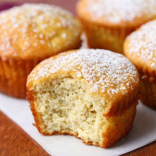 almond flour muffins - Recipe photo by vered