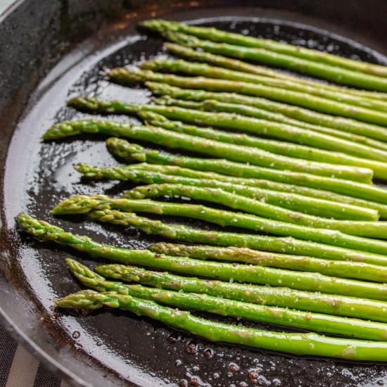 Cook Asparagus on the Stovetop - Recipe photo by Blessthismess