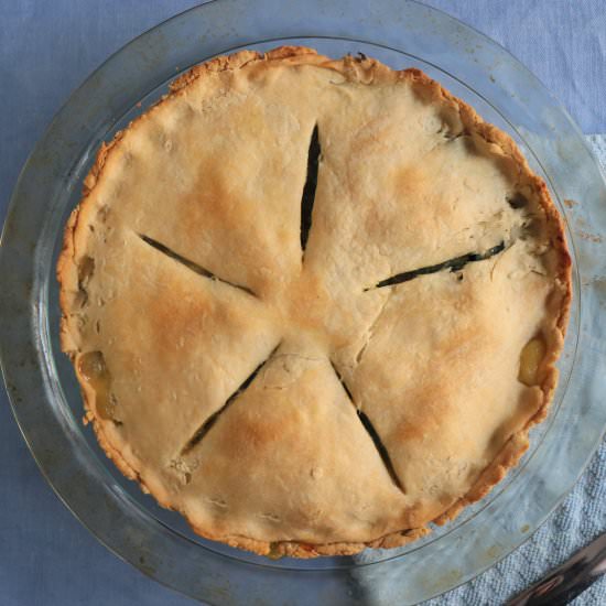 Savory Kale Pie - Recipe photo by veryveganval