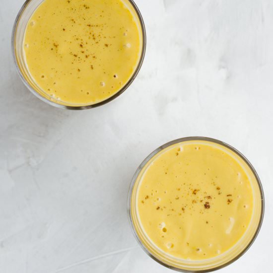 Vegan Mango Lassi - Recipe photo by plantedpurpose