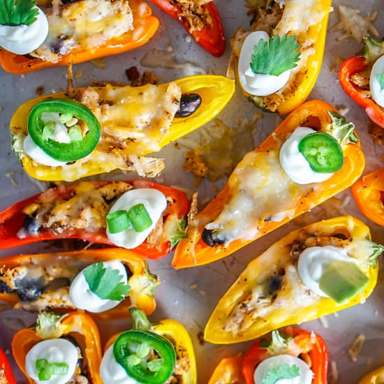 Veggie Nachos - Recipe photo by Couple In The Kitchen