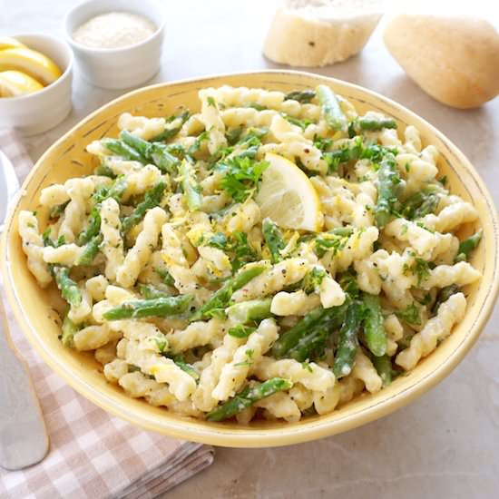 Lemon Asparagus Pasta - Recipe photo by anothertablespoon