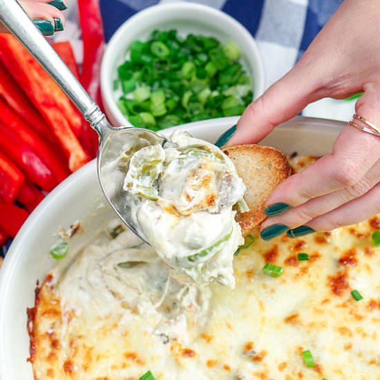 Philly Cheesesteak Dip - Recipe photo by Couple In The Kitchen