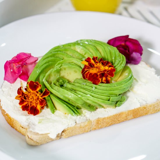How to Make an Avocado Rose - Recipe photo by Couple In The Kitchen