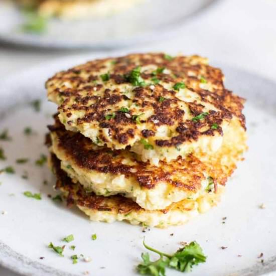 Cauliflower Fritters - Recipe photo by SunkissedKitch