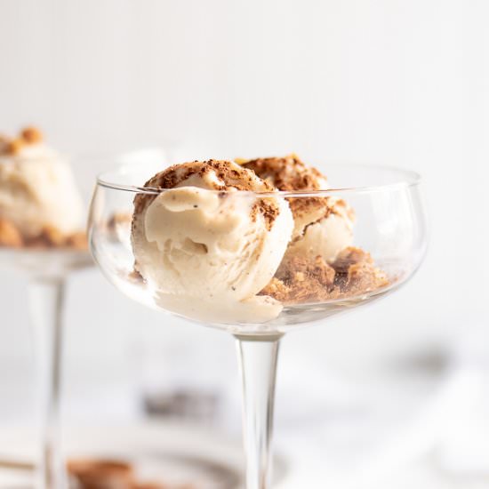 Cinnamon Pecan Affogato - Recipe photo by Inspector Gorgeous