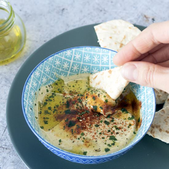 Vegan baba ganoush - Recipe photo by Mandy Sneaky Veg