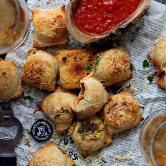 Easy Vegan Pizza Rolls - Recipe photo by EatFigsNotPigs