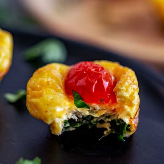 Keto Egg Muffins - Recipe photo by KickingCarbs