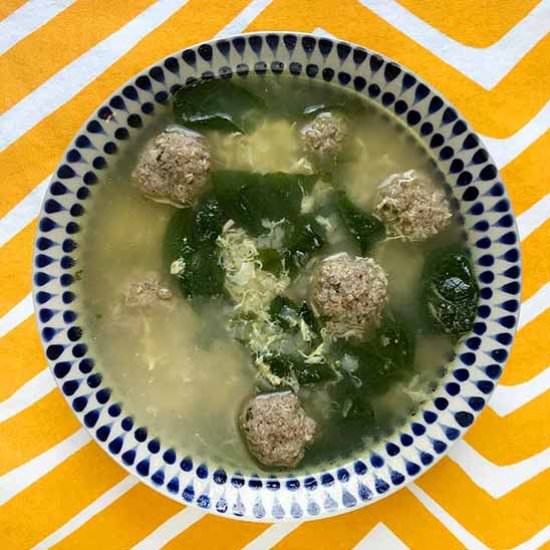 Italian Wedding Soup - Recipe photo by Resolution Eats