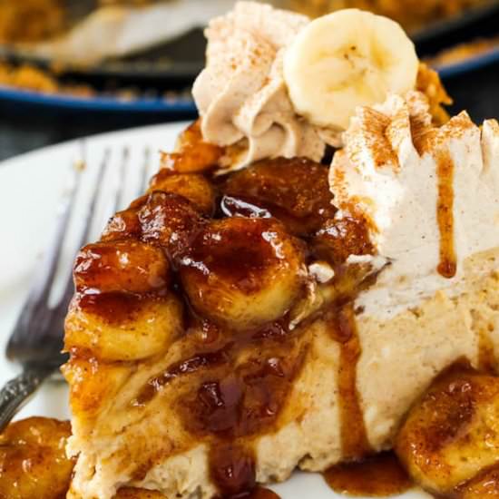Bananas Foster Cheesecake - Recipe photo by QueensleeAppetit