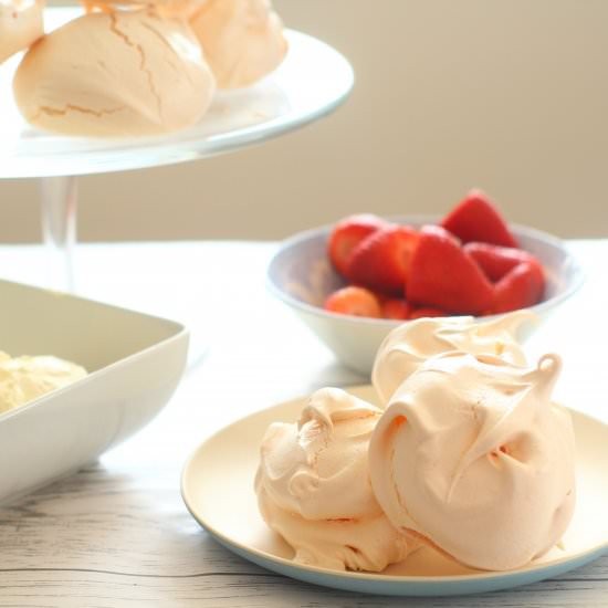 Meringues - Recipe photo by Apply to Face Blog