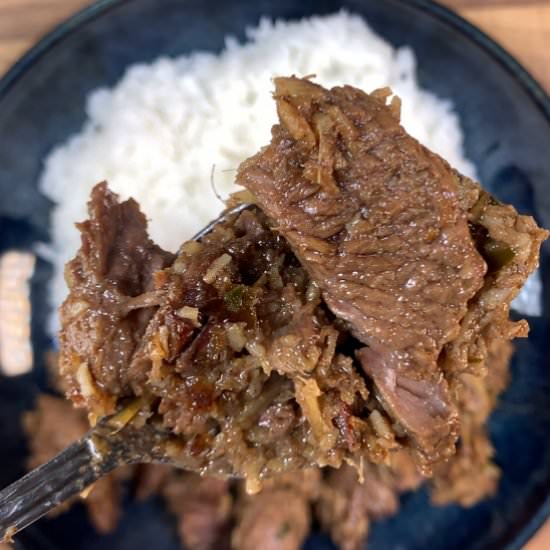 Malaysian Beef Rendang - Recipe photo by The Yum Yum Club