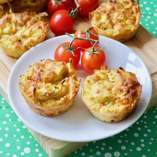 Carrot & Courgette Savoury Muffins - Recipe photo by joskitchenlarder