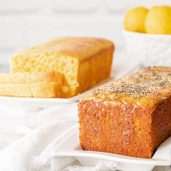Lemon Cake in Two Versions - Recipe photo by skillets and pots