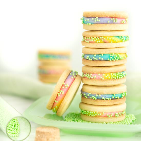 Buttercream Sandwich Cookie Recipe - Recipe photo by The Sugar Coated Cottage