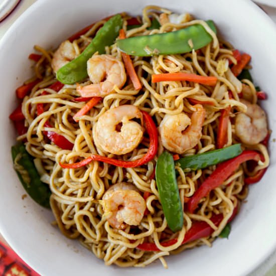 Shrimp Lo Mein - Recipe photo by misspickledplum