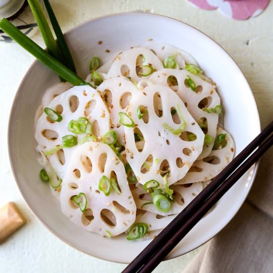 Chinese Lotus Root Salad - Recipe photo by misspickledplum