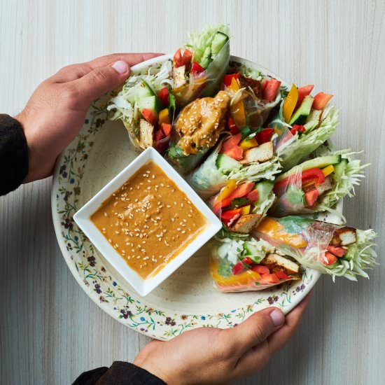 Vegan Summer Rolls - Recipe photo by Veganbell