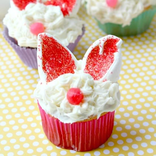 Easter Bunny Cupcakes - Recipe photo by therebelchick