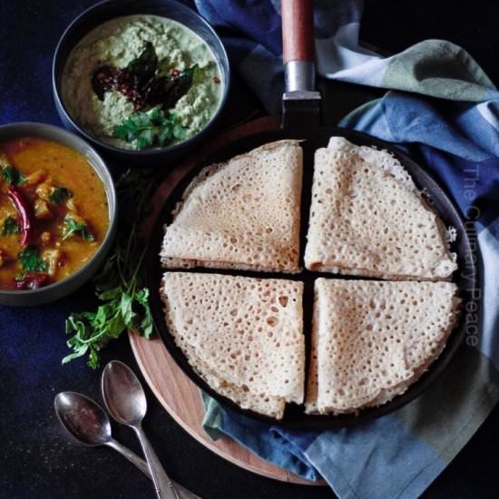 Neer Dosa / Rice Coconut Crepe - Recipe photo by Praneetha A Goutham