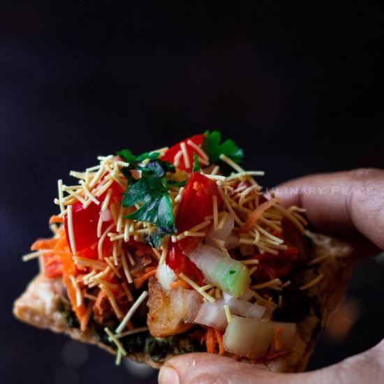 Puff Pastry Chaat Bites - Recipe photo by Praneetha A Goutham