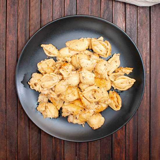 Baked Buffalo Chicken Pasta - Recipe photo by MasalaHerb