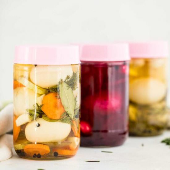 Best Pickled Eggs - Recipe photo by peasandpeonies