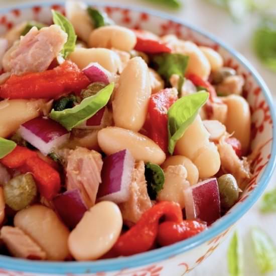 Cannellini Bean Tuna Salad - Recipe photo by cookingontheweekends