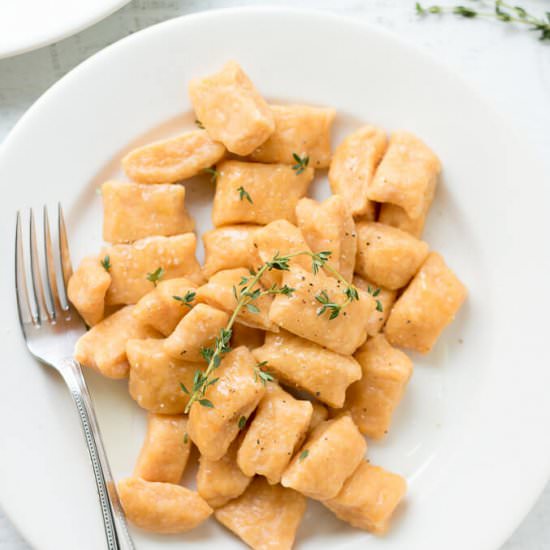 Sweet Potato Gnocchi - Recipe photo by LifesLittleSweets