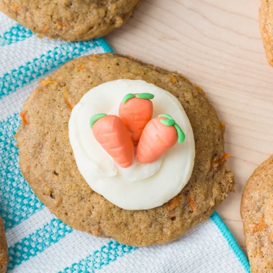 Carrot Cake Cookies Recipe - Recipe photo by Lydi Out Loud