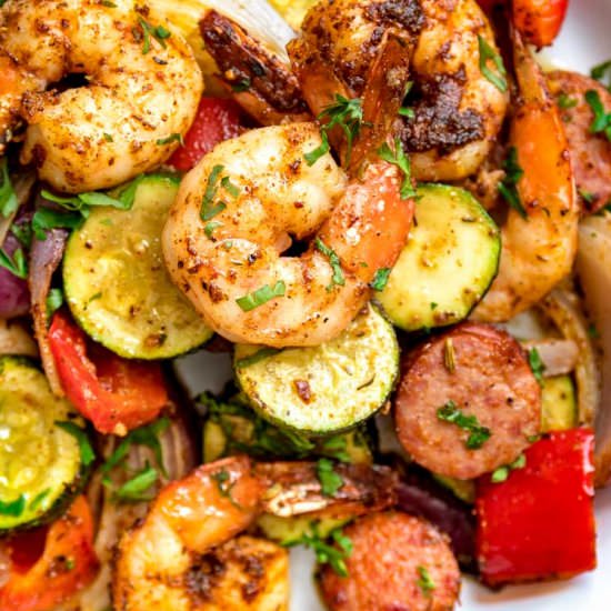 Cajun Shrimp and Sausage - Recipe photo by keviniscooking