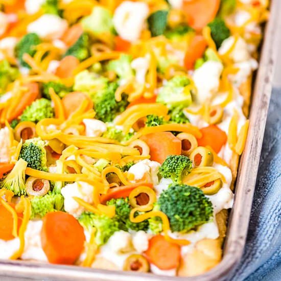 Veggie Pizza - Recipe photo by julieseatsandtreats