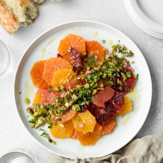 sicilian citrus salad - Recipe photo by withspice