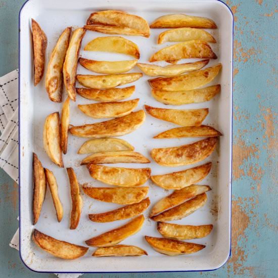Perfect Oven Fries - Recipe photo by Blessthismess