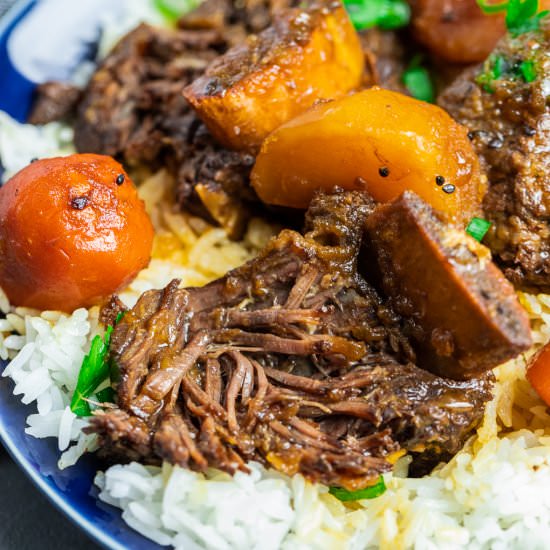 Instant Pot Korean Short Ribs - Recipe photo by drivemehungry