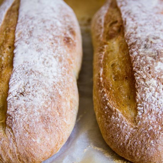 Home Made French Bread - Recipe photo by darylskitchen