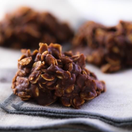No-Bake Chocolate Oatmeal Cookies - Recipe photo by thisbakinglifeblog