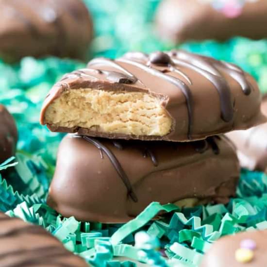 Homemade Peanut Butter Eggs - Recipe photo by SugarSpunRun